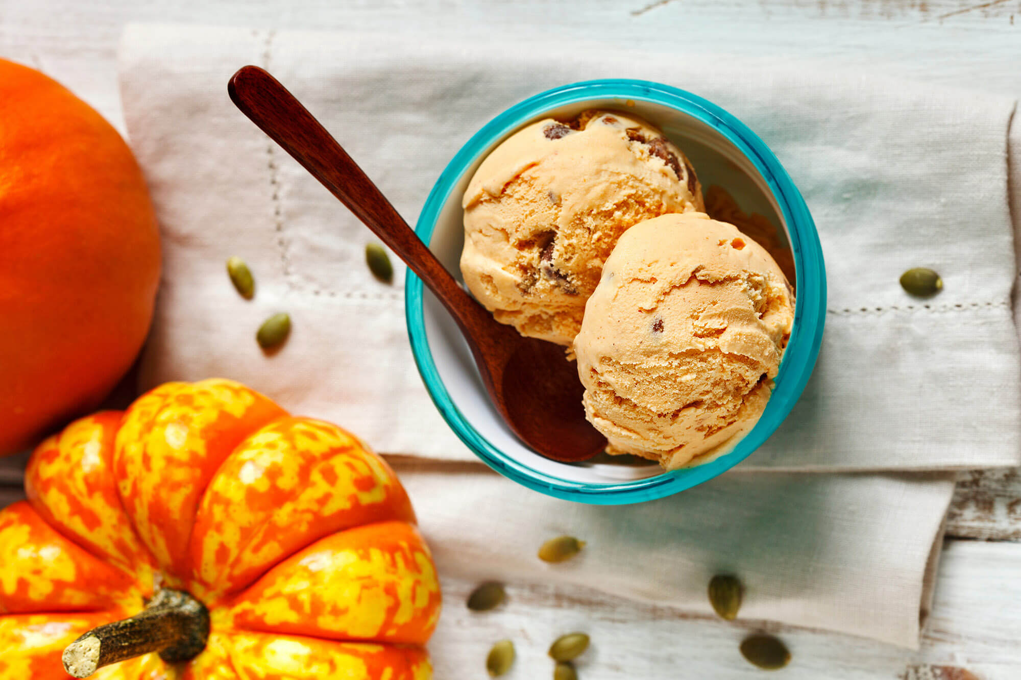 Healthy Gut Pumpkin Pie Ice Cream