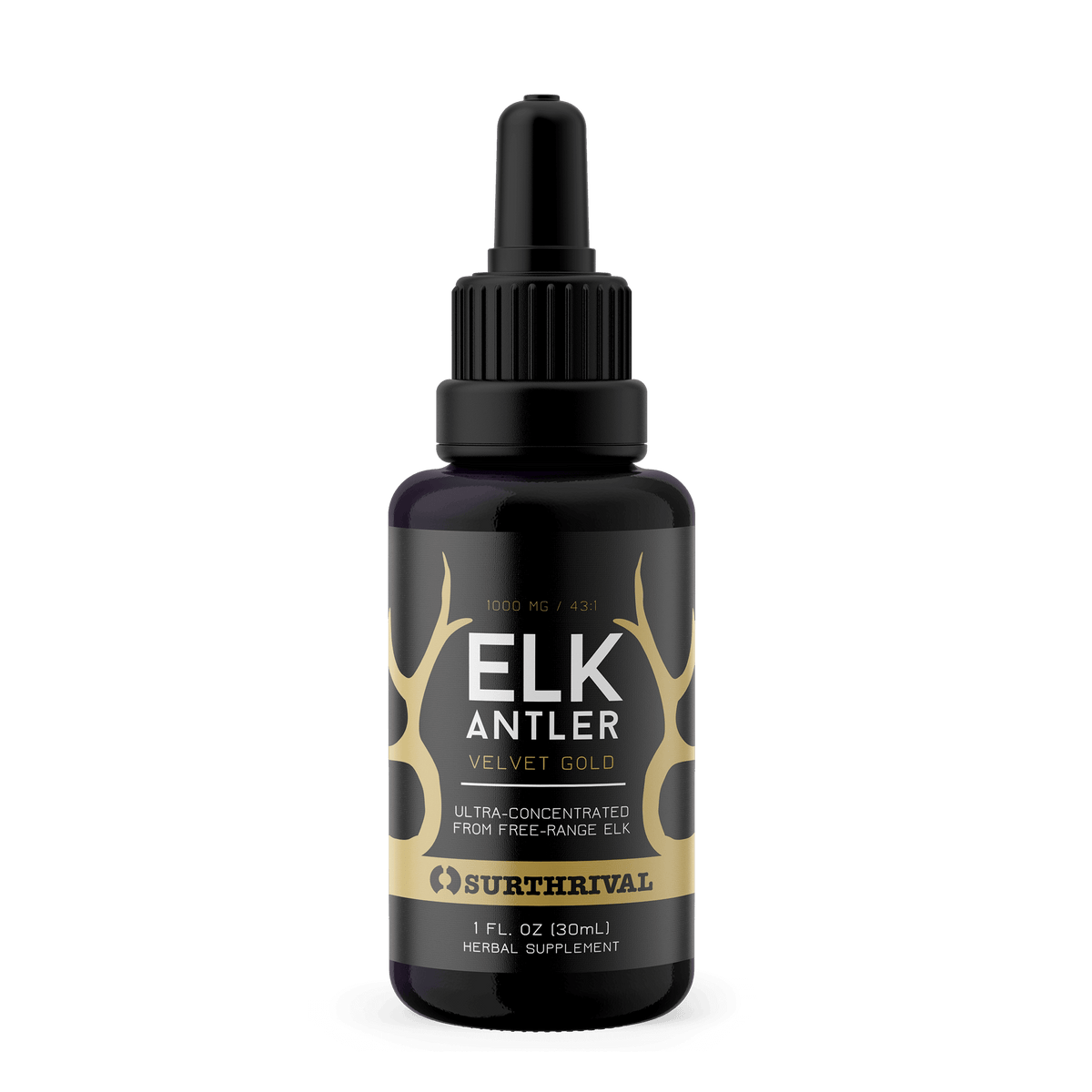 Elk Antler Velvet Gold