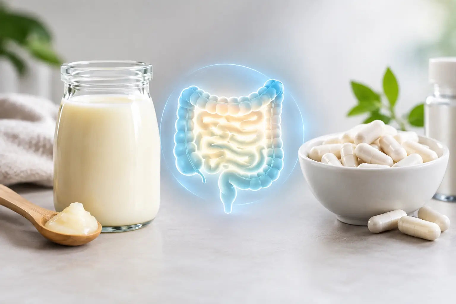Colostrum Versus Probiotics for Gut Resilience