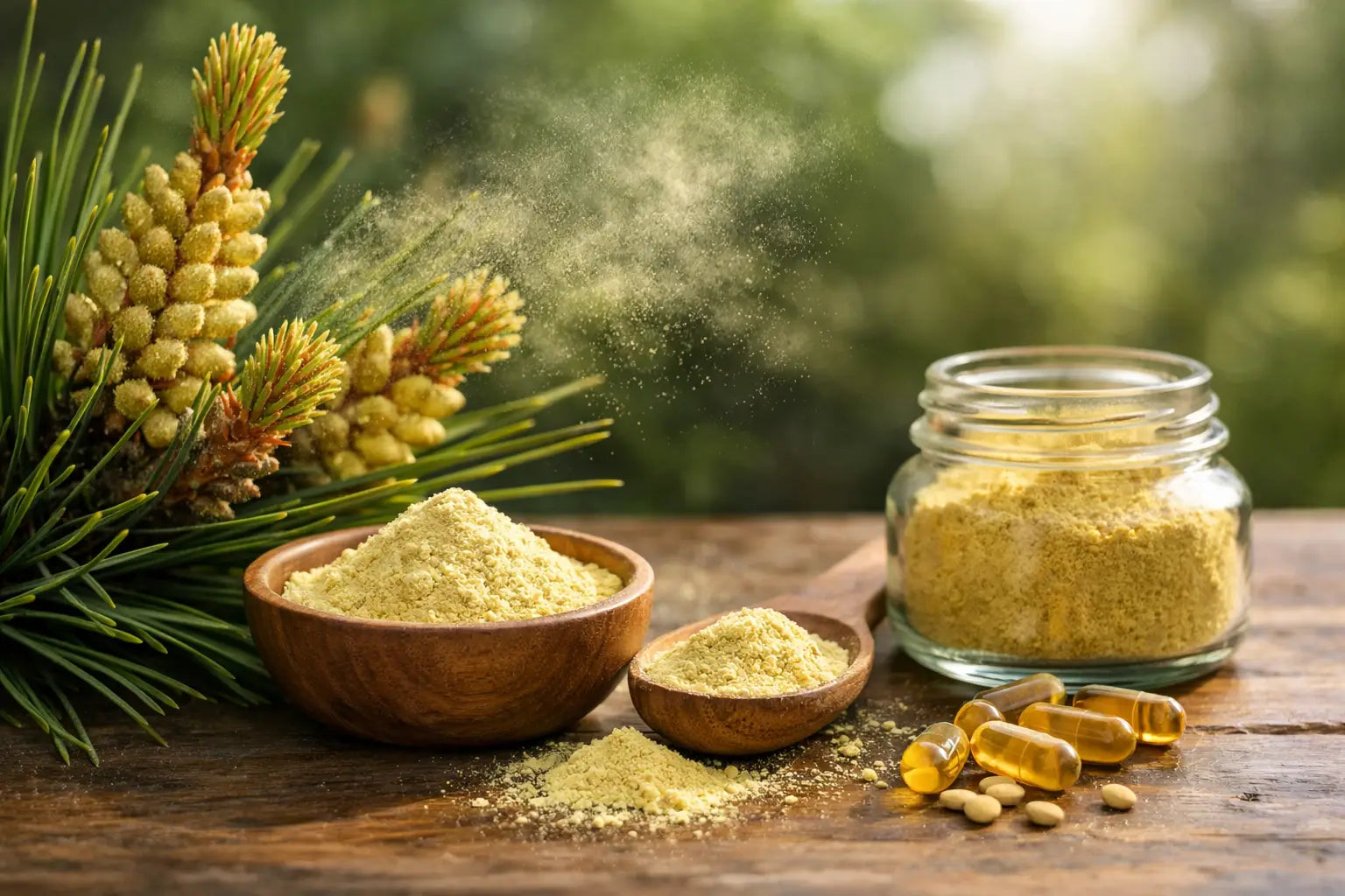 How to Use Pine Pollen for Daily Vitality