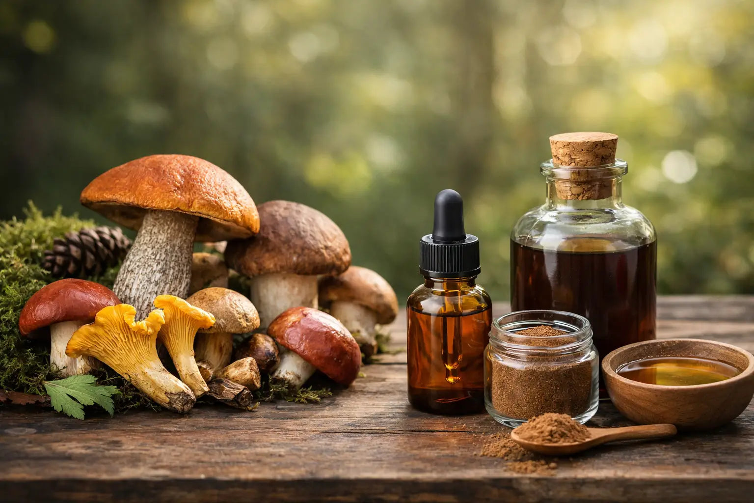 Wild Foraged Mushroom Extracts and Real Potency