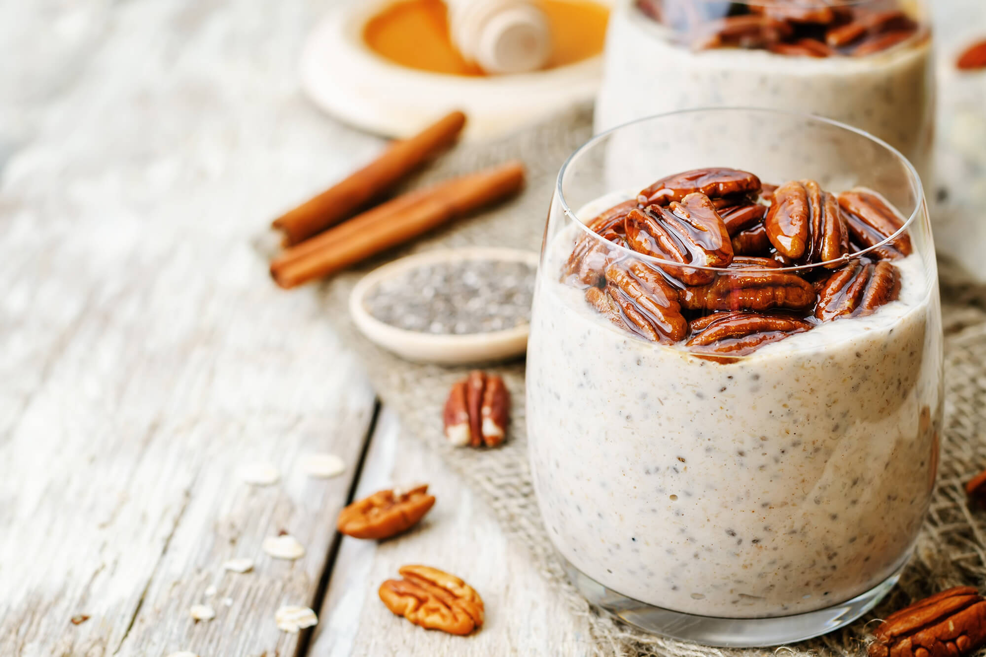 Cinnamon Chaga Chia Seed Pudding