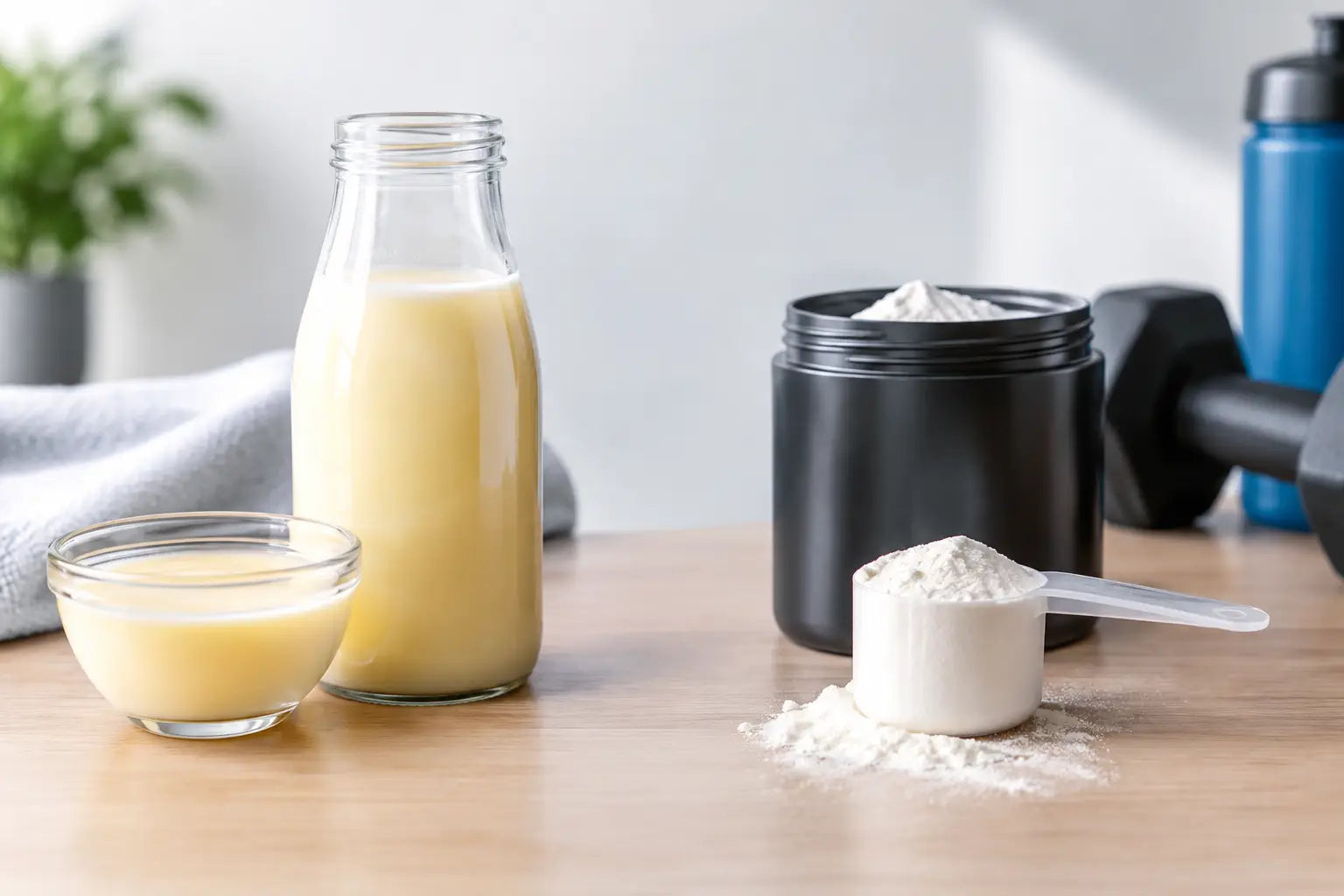 Colostrum Versus Glutamine for Athletes