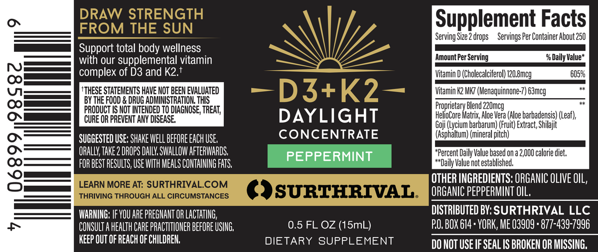 D3+K2 Daylight Concentrate