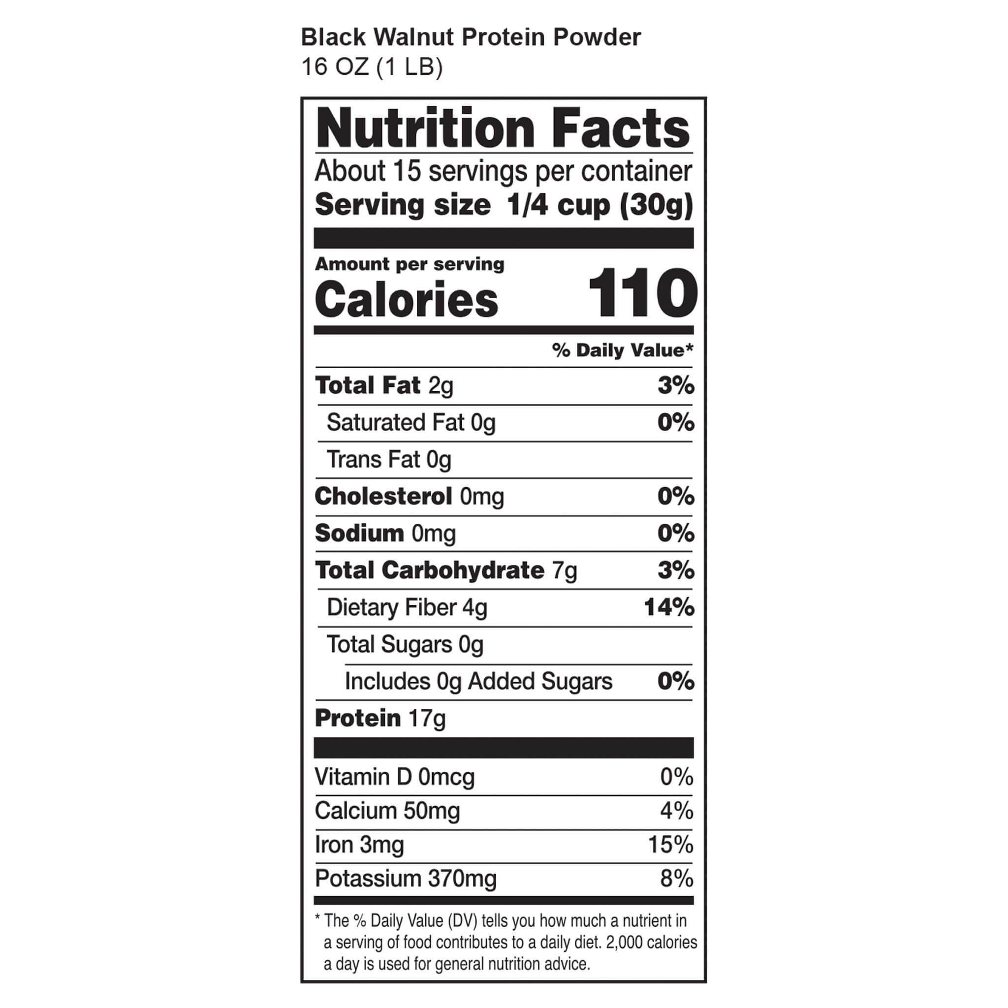 Surthrival Premium Supplements Black Walnut Protein Powder