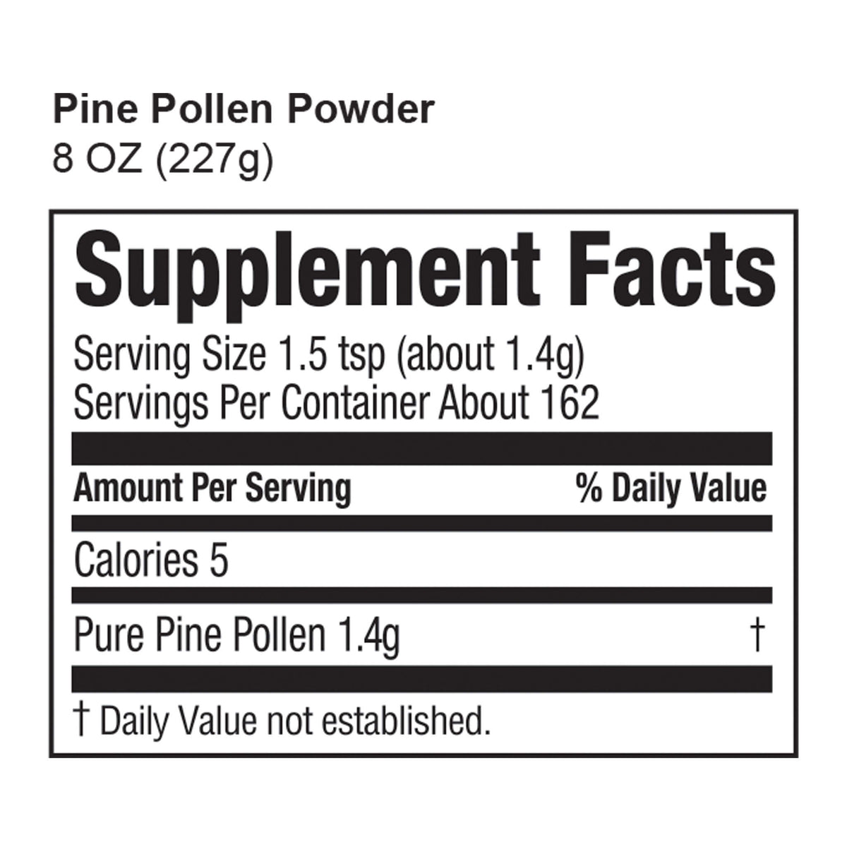 Pine Pollen Powder