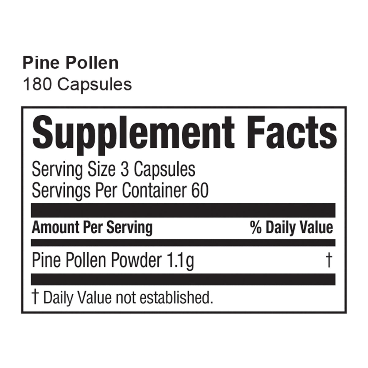 Pine Pollen Powder