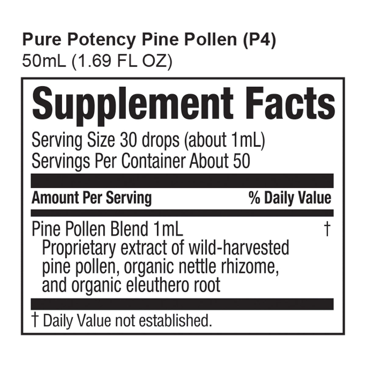 Pine Pollen Pure Potency