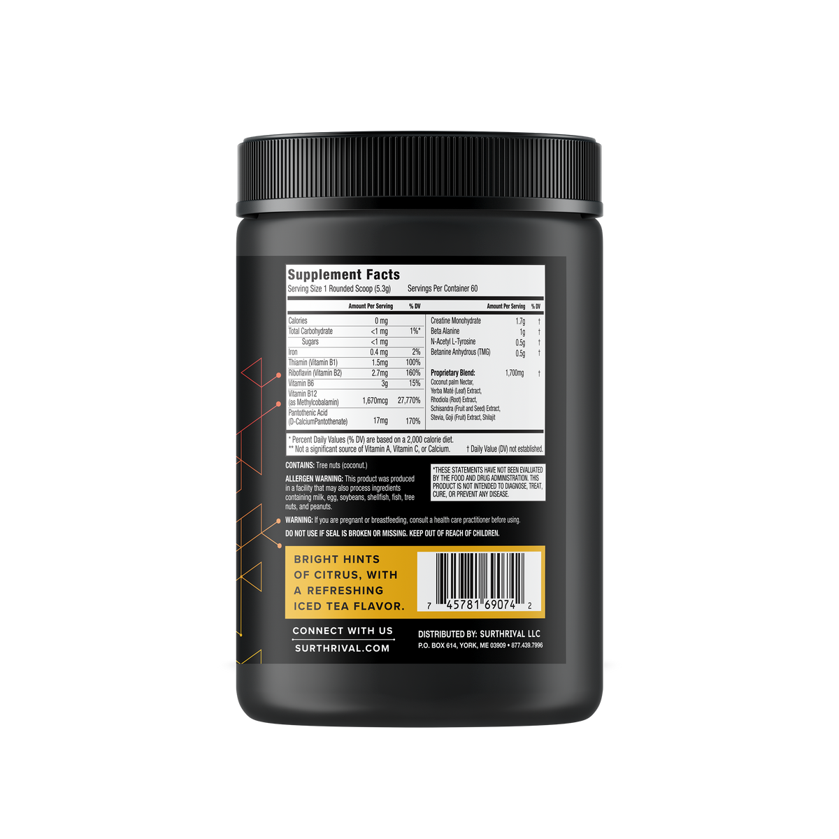 Biamatrix Pre-Workout Drink Mix