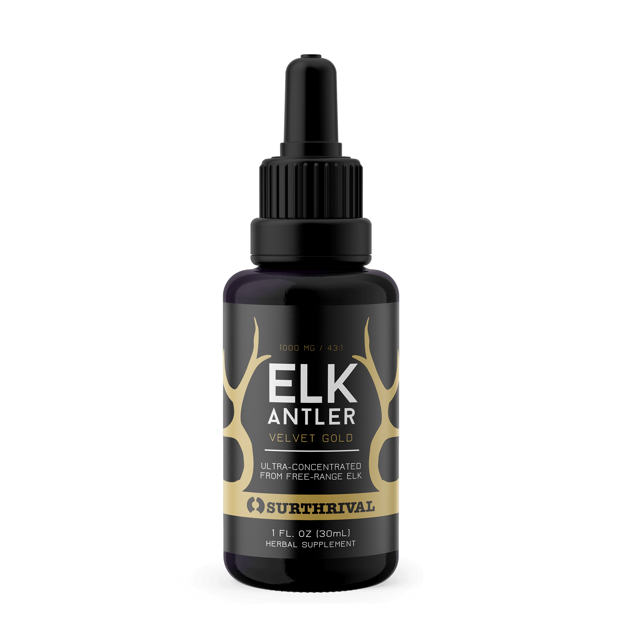 Elk Antler Velvet Gold
