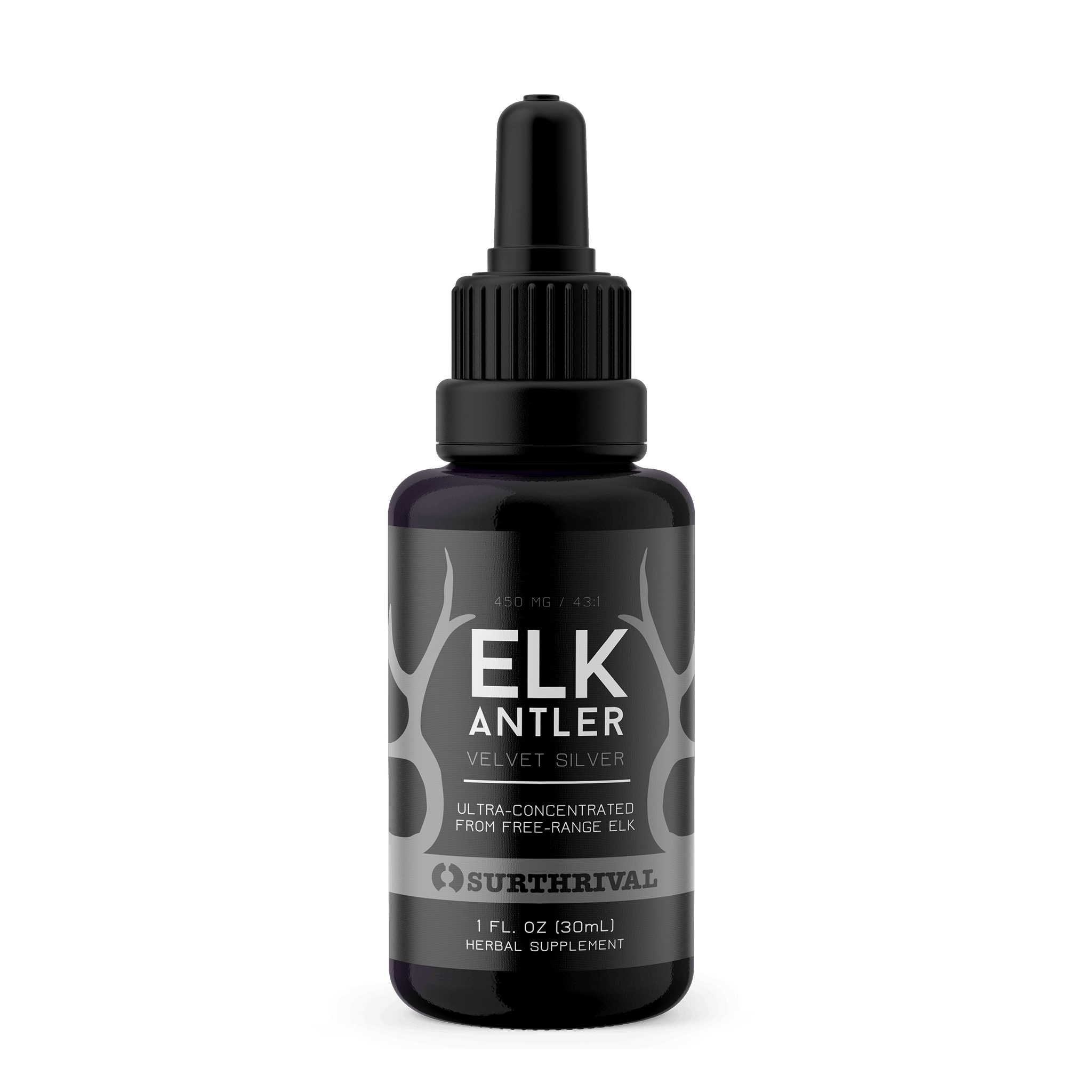 Elk Antler Velvet Silver