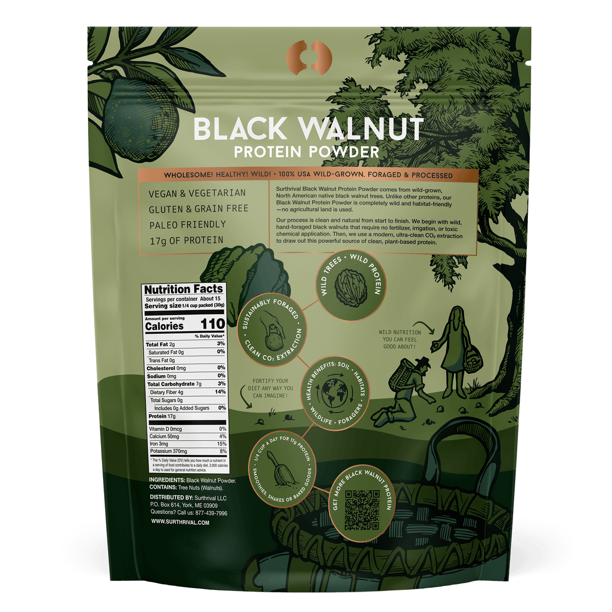 Black Walnut Protein Powder